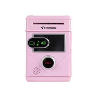 Detailed information about the product Pink Touch Screen Password Piggy Bank Kiids Large Capacity Mini Saafe Battery Operated