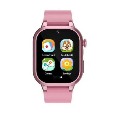 Pink Watch with Photo and Video Recording 35 Games Pedometer Educational Music No Calls Or Positioning No Internet Required