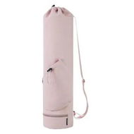Detailed information about the product Pink Yoga Mat Bag Multifunctional with Water Bottle Pocket Wet Bag and Yoga Mat Strap Yoga Mat Not Included