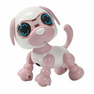 Detailed information about the product (Pink)Interactive Robot Dog Toy - Cute Gesture Sensing Puppy,Educational Smart Dog Toy with Touch Sensing and Talking,Ideal Holiday/Birthday Gift