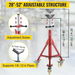 Pipe Stand Pipe Jack Stands with Casters Adjustable Height 28-52 Inch V Head Pipe Stand 882 LB Folding Portable Pipe Stands 1/8 to 12 Inch Pipe. Available at Crazy Sales for $199.95