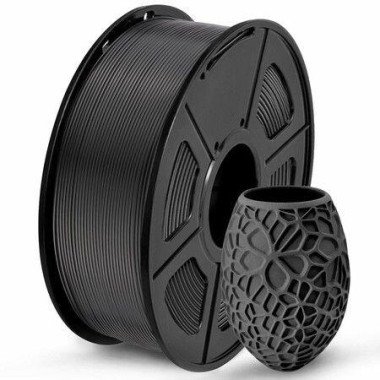 PLA 3D Printer Filament PLA Filament 1.75mm Dimensional Accuracy +/- 0.02mm 1kg Spool PLA Black