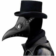 Detailed information about the product Plague Doctor Masks Long Nose Beak Cosplay Steampunk Bird Mask Halloween Mask Costume Props