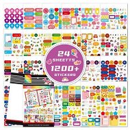 Detailed information about the product Planner Stickers Pack 24 Sheets 1200 Stickers Stylish Variety Assortment Bundle Accessories Planning Decorating Planners Journals Calendars