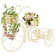 Detailed information about the product Plant Stand Bicycle Shape Vintage Style Metal