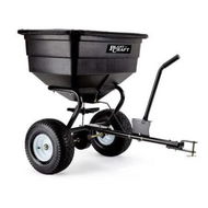 Detailed information about the product PLANTCRAFT Tow Behind Broadcast Spreader 90kg 105L Seed Fertiliser Tow Rotary