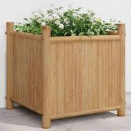 Detailed information about the product Planter 40x40x40 cm Bamboo