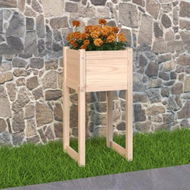 Detailed information about the product Planter 40x40x81 Cm Solid Wood Pine