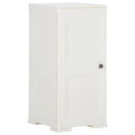 Detailed information about the product Plastic Cabinet 40x43x85.5 Cm Wood Design Angora White.