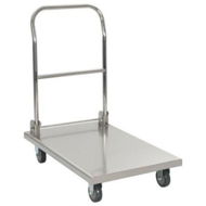 Detailed information about the product Platform Wagon Silver 82x53x86 Cm Stainless Steel