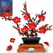 Plum Blossom Building Sets Flower Pot Compatible Lego Botanical Collection Artificial Bouquet Living Room Home Office Decor Christmas Birthday Gift. Available at Crazy Sales for $44.99