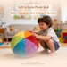 Plush Bounce Ball 30cm Colorful Plush Hopper Toys for Kids Play Pet Zipper Easy Clean Chase Stress Relief Cute Training Exercise Birthday Gift. Available at Crazy Sales for $19.99
