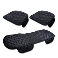 Detailed information about the product Plush Car Seat Cover Anti-Slip Soft Seat Cushion Auto Chair Protector Pad Universal For Sedan SUV Pickup Truck (Black)