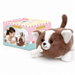 Plush CORGI PUPPY Toy Interactive Stuffed Animal Pet with Touch Sensor Tail Wagging Purring Blinking Eyes Talking Recording Gift for Kids COL White. Available at Crazy Sales for $39.99