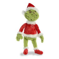 Detailed information about the product Plush Grinch Santa Stuffed Animal Magical Storytelling Christmas Birthday Gift Kids Green Soft Holiday Decor