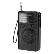 Detailed information about the product Pocket DAB Radio Portable, Personal FM/DAB Digital Radio with Bluetooth Speaker, Rechargeable Support TF Card Sleep Timer Headphone Jack