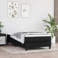 Detailed information about the product Pocket Spring Bed Mattress Black 90x190x20 cm Fabric