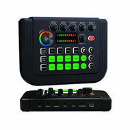 Detailed information about the product Podcast Recording Equipment with Voice changer, Podcast Mixer,Sound Card, DJ Audio Mixer Interface for PC Game Live Streaming or Podcast