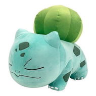 Detailed information about the product Pokemon Bulbasaur Sleeping Plush 12 Inch for Stuffed Animals Fans for Travel, Car Rides, Nap and Playtime, Multicolor, Approx. 30CM