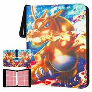 Detailed information about the product Pokemon Card Binder 900 Pockets, Trading Card Binder 9-Pocket Card Holder Binder Card PU Collector Album with 50 Removable Card Sleeves for Kids Gift