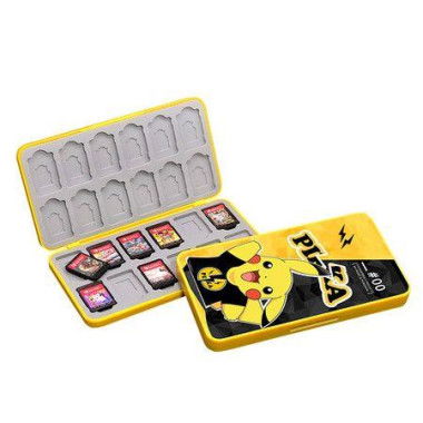 Pokemon Switch Cassette Storage Box NS For Switch 24pcs Shockproof Game Cards Case Hard Shell Box Storage Accessories