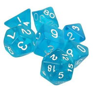 Detailed information about the product Polyhedral Dice Color Math Game Set 7PCS