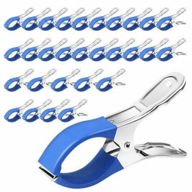 Pool Cover Clips Above Ground 30 Pcs 4.7 Inch Stainless Steel Windproof Clamps