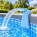Pool Fountain Bracket 83x3.5mm 3D Printed Direct Inlet Mount for Frame Pools Stand COL.Light Blue. Available at Crazy Sales for $39.99