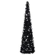 Detailed information about the product Pop-up Artificial Christmas Tree Black 150 Cm PET