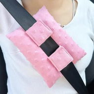 Detailed information about the product Port Pillows Chemo Port Pillow for Seatbelt Chest Protector Chemo Patients Pacemaker Surgery Recovery Support Cushion Gifts Women Minky Dot Red