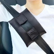 Detailed information about the product Port Pillows Chemo Port Pillow for Seatbelt Pacemaker Chest Protector for Chemo Patients,Surgery Recovery Support Cushion Gift,Silky Satin Black