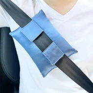 Detailed information about the product Port Pillows Chemo Port Pillow for Seatbelt Pacemaker Chest Protector for Chemo Patients,Surgery Recovery Support Cushion Gift,Silky Satin Blue