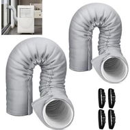 Detailed information about the product Portable AC Hose Insulation Sleeve,Portable Air Conditioners Insulated Hose Cover Wrap,Fit 5In 5.9In Diameter Exhaust Hose,2Pack