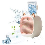 Detailed information about the product Portable Air Conditioner Fan for Kids, Rechargeable Mini Evaporative Air Cooler in 3 Speeds, USB Personal Air Conditioner Fan and Humidifier for Home Office Bedroom (Pink)