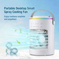 Detailed information about the product Portable Air Conditioner, Rechargeable Personal Cordless Air Cooler Quiet Desk Fan with 3 Speeds Air Conditioner Cooler for Room Office and Outdoor