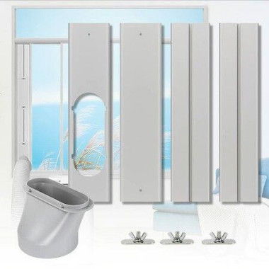 Portable Air Conditioner Window Kit. Adjustable Vertical/horizontal Sliding Window Kit Plate For AC Unit. AC Window Vent Kit. AC Window Seal Suitable For 5.9