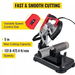 Portable Band Saw,with Removable Alloy Steel Base Cordless Band Saw,127mm Cutting Capacity Hand held Band Saw,Variable Speed Portable Bandsaw, 10Amp Motor Deep Cut Band saw for Metal Wood. Available at Crazy Sales for $419.95