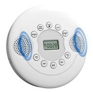 Detailed information about the product Portable Bluetooth CD Player with Headphones Discman Walkman CD Player Rechargeable with Dual Stereo Speakers,MP3 USB(White)