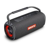 Detailed information about the product Portable Bluetooth Speaker, Waterproof Wireless Outdoor Speaker with 20W Loud Stereo Sound for Bluetooth Black