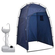 Detailed information about the product Portable Camping Handwash Stand with Tent 20 L