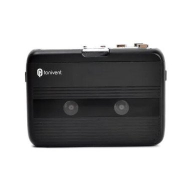 Portable Cassette Player with Auto Reverse, FM Tape Player with Built-in Speaker, Support Wireless Headphones, Retro Style Music Player for Travel