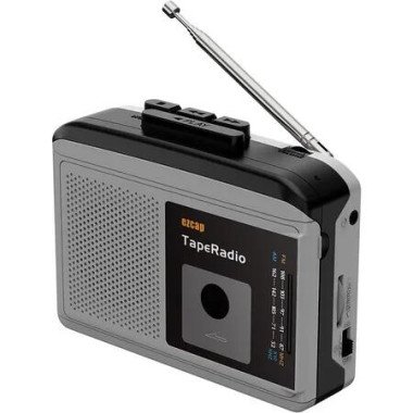 Portable Cassette Players, AM FM Radio Walkman Cassette Player, Built-in Speaker, Personal Walkman