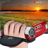 Detailed information about the product Portable Digital Camcorder with 270Â° Rotation for Dynamic Videography Capture Stunning Moment(Red)