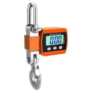 Detailed information about the product Portable Digital Crane Scale 500Kg Digital Crane Hanging Scale Heavy Duty Crane Scale LCD Backlight Industrial Hook Scales Unit Change Color Orange