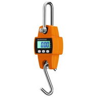 Detailed information about the product Portable Digital Crane Scale,300kg Hanging Scale,Mini Heavy Duty Industrial Electronic Weight Hook,LCD Digital Crane Scale,Weighing Scale Color Orange
