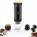 Portable Electric Espresso Machine,Rechargeable Portable Camping Coffee Maker,For Ground and Capsule Coffee,For Travel,Camping,Office Color Black. Available at Crazy Sales for $59.99