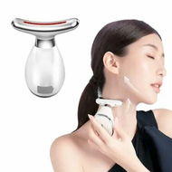 Detailed information about the product Portable Electric Face Massager For Face And Neck,7 In 1 Face Lift Device,Thermal,And Vibration Technologies For Skin Care,Improve,Firm,Tightening And Smooth