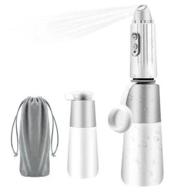 Portable Electric Travel Bidet Spray with bag for Personal Hygiene on the Go (Grey)