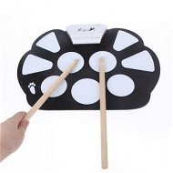 Detailed information about the product Portable Electronic Roll Up Drum Pad Kit Silicon Foldable With Stick