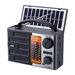Portable Emergency Radio, Solar Radio with Flashlight and BT Speaker, Portable Am FM SW Radios Full Band Radios for Camping, Travel, Ourdoor, Black Orange. Available at Crazy Sales for $29.95